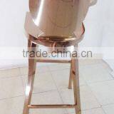 2016 New Design Rose Gold Bar Stool Bar Chair Quality Choice thumbnail-3