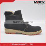 2016 Latest Fashion High no Lace Work Boots Made in China thumbnail-3