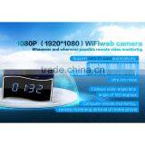 1080P Wifi Clock Camera With SONY332 Camera Module, 64G TF Card, RJ45