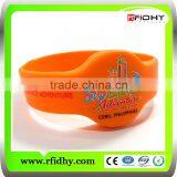 China Manufacturer New Product Customized Colorful Rfid Wristband Hospital thumbnail-1
