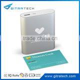 2016 Disposable Xiaomi Power Bank 10400mAh 8000mAh 20000mAh