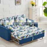 Cheap Samll Cum Folding Double Sofa Bed Space Saving Furniture thumbnail-4