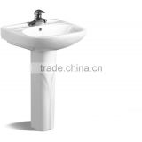 Hot Sell Bathroom Ceramic Pedestal Basin