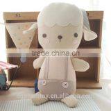 High Quality Hot Selling Customed Nice Plush White Sheep Doll for Kids thumbnail-2
