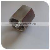 3/4" Female X 3/4" Female Hex Coupling 316 Stainless Steel