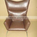 Modern Lounge Chair, Hans J Wegner Wing Chair Replica thumbnail-1