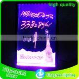 High Brightness Arylic Led Writing Board