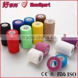 Latex Free Waterproof Custom Elastic Adhesive Elastique Znic Oxide Tape