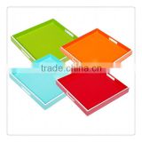Custom colorful plastic food tray