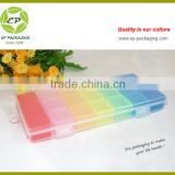 Hot Sales high quality 21case pill boxes/pill case with full colors China