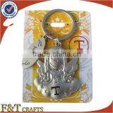 2013 3D Design Antique Metal Engravable Keychains With High Relief thumbnail-5