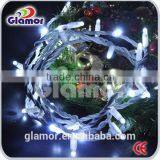 Connectable LED String Light Of White -color Using On Christmas Day