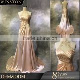 Hot Sale Factory Custom high neckline evening dress