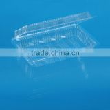 Transparent small plastic food container disposable