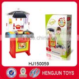hot selling boy kitchen table plastic play cookware toy