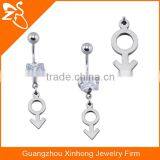 Wholesale 2016 LATEST Design High Quality 316L Stainless Steel Sexy Belly Piercing Jewelry thumbnail-1