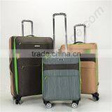 New Product Nylon Fabric Material Aluminum Trolley Luggage Set thumbnail-1