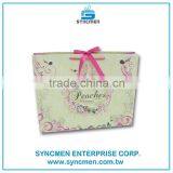 Luxury Custom Logo Full Color Printing Handmade Fashion Paper Bags With Handles thumbnail-1