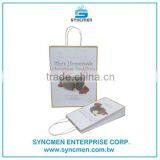 Colorful Taiwan Manufacturer Recycled Carry Kraft Paper Bag thumbnail-6