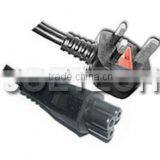 U.K. Power Cord BSI Power Cords With IEC Connector C5