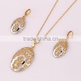 2016 fashion jewelry sets for women multicolor saudi arabia gold plated jewelry sets wholesale