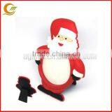 Santa Claus Shaped Photo Frames Cute Pvc Picture Frames