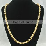 fashion stainless steel men's gold chains
