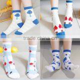 Winter or Utumn Leisure Cotton Socks Trendy Apple Umbrella Multi Funny Pattern Socks Knitting Pattern 5 Toe Cotton Socks thumbnail-3