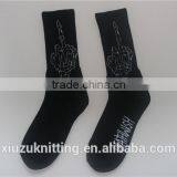 Hot Sale Fancy Custom Adult Men Gender Sole Terry Socks thumbnail-4