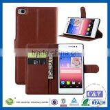 C&T Fashion Card Slot Magnetic PU Leather Flip Case Cover For Huawei Ascend P8 thumbnail-3