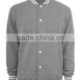 Custom Square Quilted Mens Leather Bomber Jacket