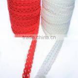 Hot Sell 3-4 Frilly Elastic Band, FOE Hair Elastic Ties , Lace Elastic Hair Bands for Baby thumbnail-3
