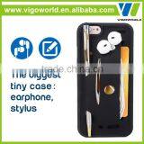 Puffercase Tpu pc Material Case With Viewing Stand and Card Slots for Iphone 6