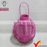 Luckywind Vintage Colorful Wood Candle Lantern thumbnail-1