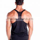 Daijun OEM High Quality Any Colour Avaliable 180g Custom Black Cotton Wholesale Bodybuilding Stringer Tank Top thumbnail-4