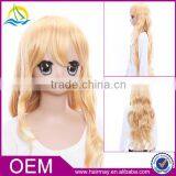 New Product Excellent Korea Fiber Wig for Touhouproject Kirisame Marisa in Stock Heat Cosplay Yellow thumbnail-1