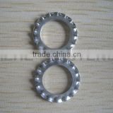 all size external teeth locking washer zinc plated