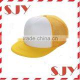 Adjustable Blank Wholesale Flat Brim Mesh Trucker Cap thumbnail-1