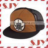 Flat Brim Mesh Trucker Cap Wholesale Sport Baseball Cap and Hat thumbnail-2