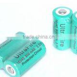 High Power Ultrafire 16340 800mAh 3.0V Protection Circuit Battery thumbnail-1