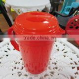 high quality good design small red long nose plastic cold water jug mould
