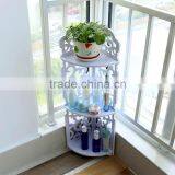 WPC Foam Board Bathroom Corner Shelf