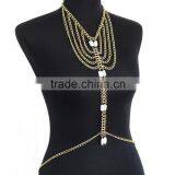 Multilayer Shell Tassel Body Chain Body Jewelry thumbnail-2