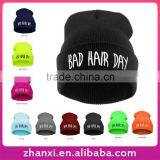 Wholesale Letter Fashion Boys Girls Sport Knitted Hat Women Men Hiphop Knit Cap thumbnail-1
