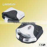 Cool Touch Housing Waffle Maker Custom Plate 2 Slice Stainless Steel Toaster