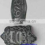 Professional Supply All Kinds of Metal Wine Plate, Wine Packaging Zinc Alloy Plates thumbnail-2