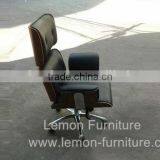 2015 New Luxury Italian Leather Reclining Office Wooden Executive Chair thumbnail-2