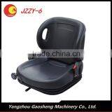 Top selling Toyota Forklift Seat,JZZY-6, Mechanical suspension System, Black PVC Leather forklift Seat