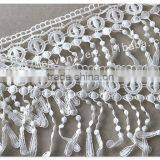 Special Design 12.5cm Width Polyester Macrame Fringe Lace Trim Water Soluble thumbnail-3
