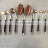 2016 Hot Selling Wholesale Golf Shape 9pcs Oval Brush Makeup thumbnail-5
